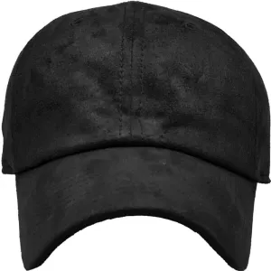 1 Pcs of 6 Panel Suede Dad Hat Baseball Classic Adjustable Soft Plain Cap