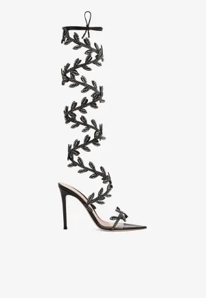 105 Crystal-Embellished Sandals