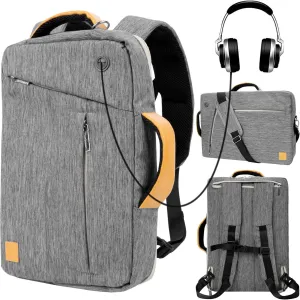 11.6 12 13 Inch Convertible Laptop Tablet Shoulder Bag Sleeve for Galaxy Tab S9 /S9 FE /S8 /S7 Plus, Surface Pro X 10 9 8 7