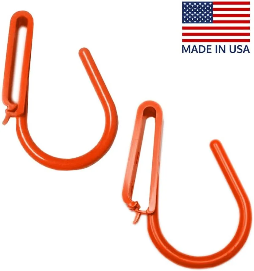 1800-TLO Locking Handline/Belt Hooks, Two (2) Hooks Included