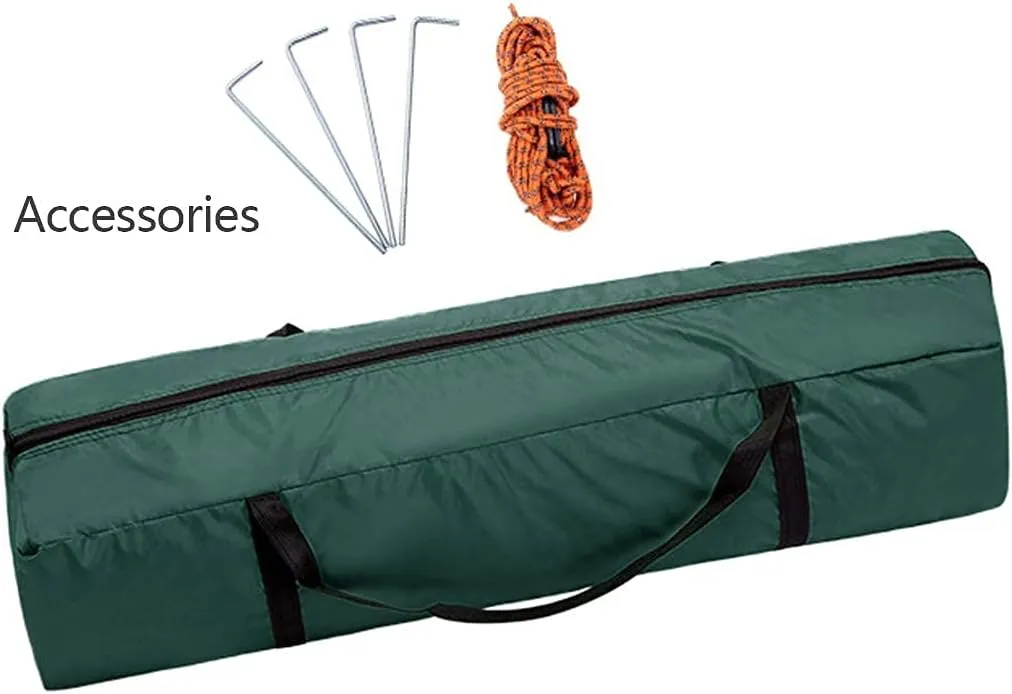 2-4 Person Camping Tent,with Moisture-Proof pad and Hammock Waterproof & Windproof Tent for Outdoor,Hiking,Camping,Mountaineering and Travel