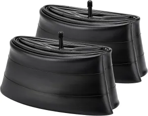 2-PCS 20x4.0 24x4.0 26x4.0 Heavy Duty E-Bike Tubes 20/24/26 x 4.0 AV32mm Schrader Valve 20/24/26x4 Fat Bicycle Tubes Compatible with 20"/24"/26" x4.0-4.5" Electric Bike/MTB Bicycle Fat Tire Tubes