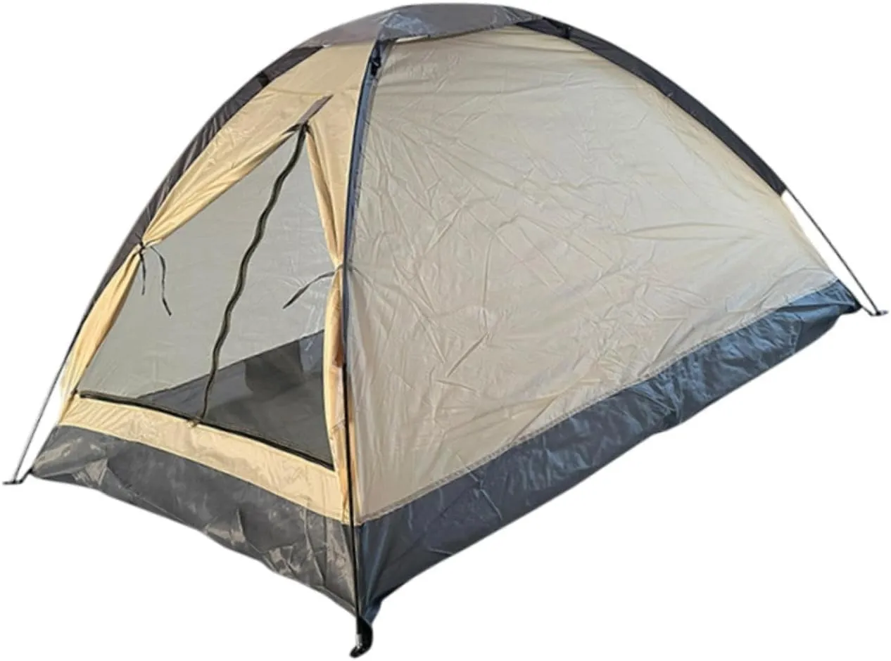 2 Person Camping Tent Foldable Accessories Dome Shade Easy to Set up Outdoor Tent for Hiking Trekking Backyard Garden Outdoor