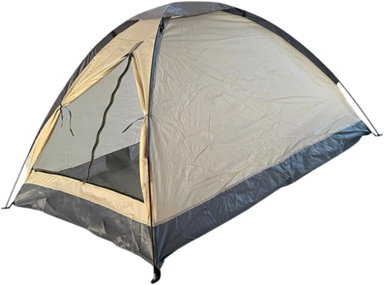 2 Person Camping Tent Outdoor Tent Dome Lightweight with Ground Stakes Easy to Set up Folding for Fishing Outdoor Activities