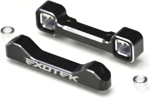 22S Arm Mounts 1 Pair 7075 for Rear Toe Adjstmnts ETK2067 Electric Car/Truck Option Parts