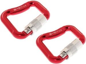 2Pcs Screw Locking Aluminum Paragliding