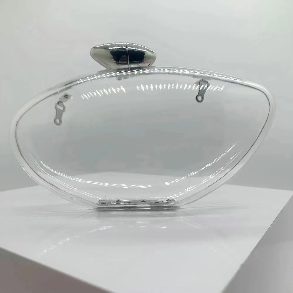 Acrylic Clutch Purses for Women Satchel Handbags for Women with Chain Evening Bag Crossbody Bag for Wedding Party Prom