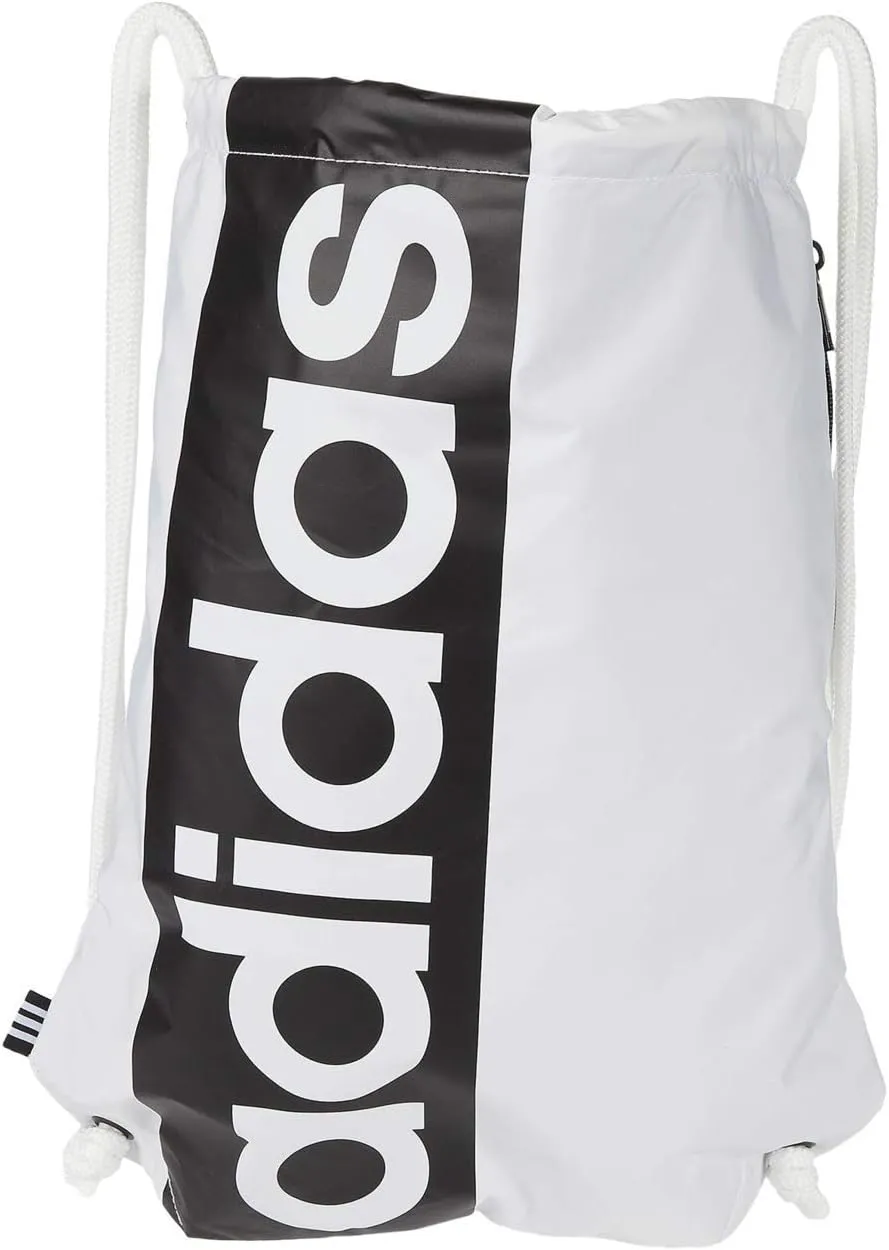 adidas Court Lite Sackpack, White/Black, One Size
