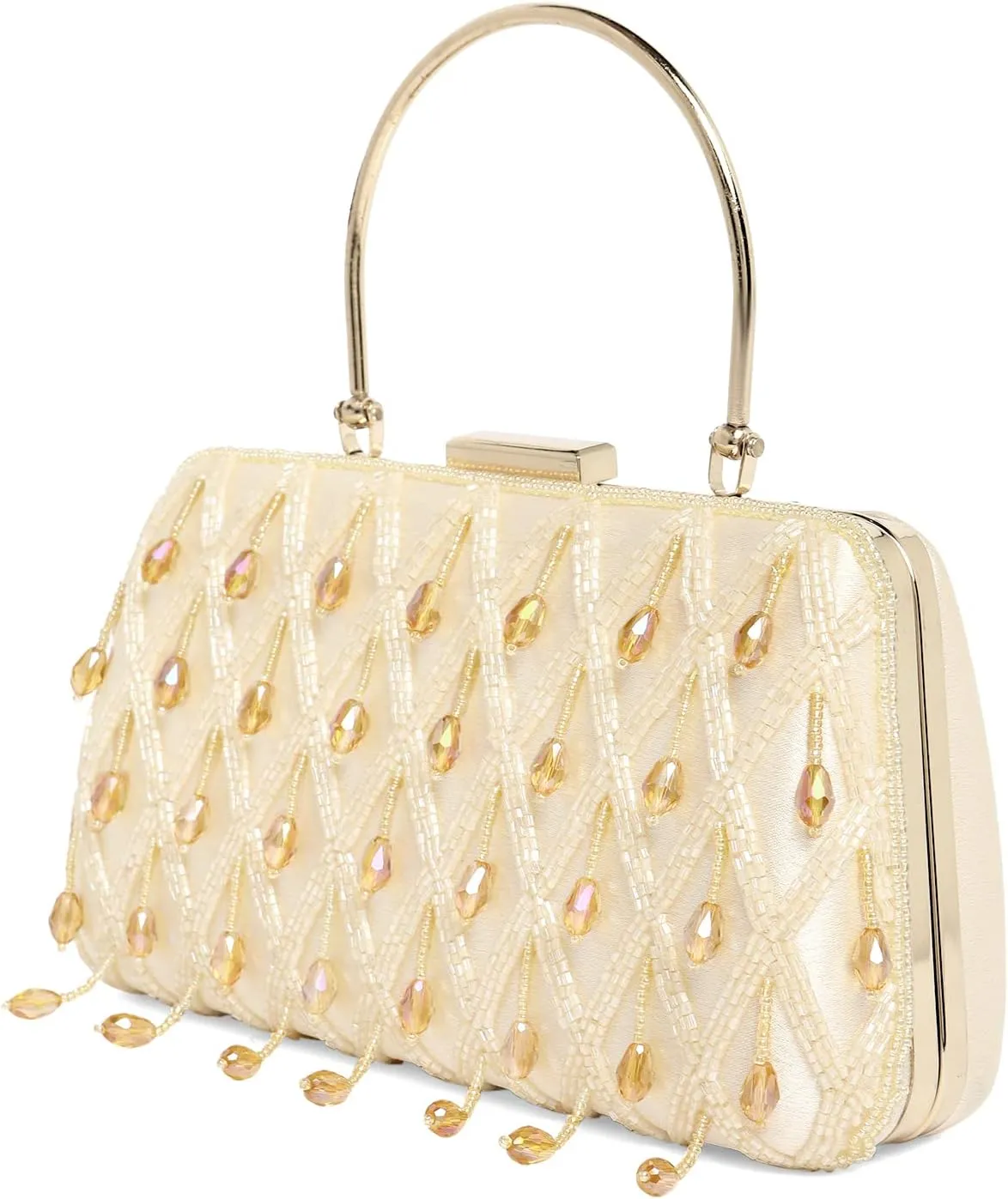 Aheli Clutch Purses Gift for Women Handmade Evening Sling Handbag Stylish Bridal Fashion Bag