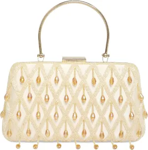 Aheli Clutch Purses Gift for Women Handmade Evening Sling Handbag Stylish Bridal Fashion Bag