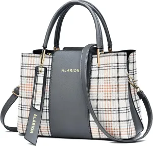 ALARION Womens Purses and Handbags Shoulder Bag Ladies Designer Satchel Messenger Tote Bag