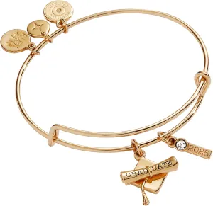 Alex and Ani 2025 Graduation Charm Bangle