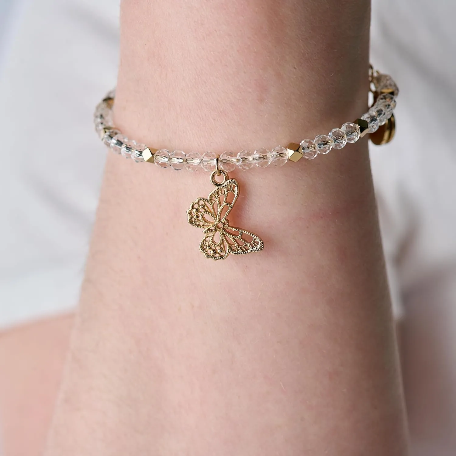 Alex and Ani Butterfly Bracelets