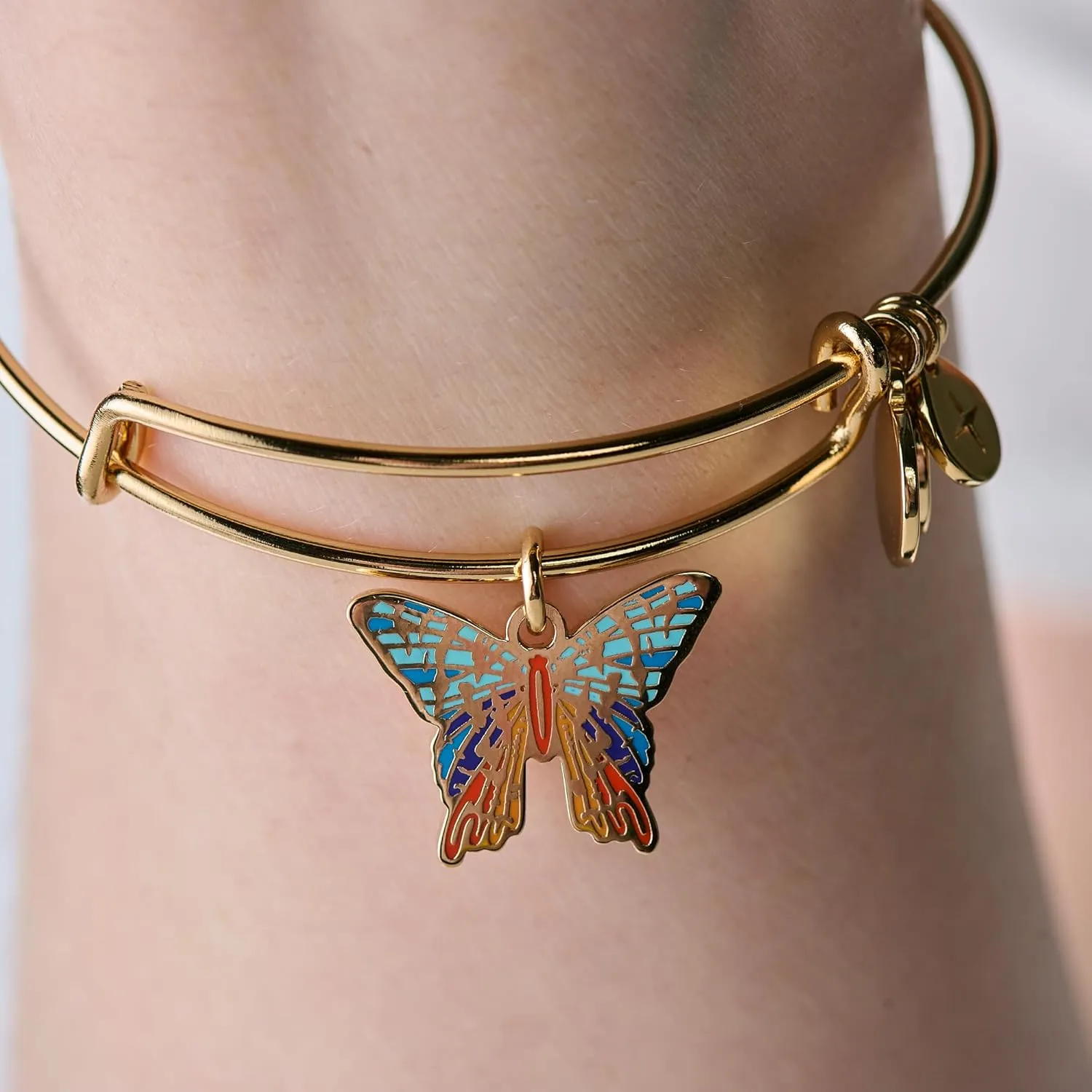 Alex and Ani Butterfly Bracelets