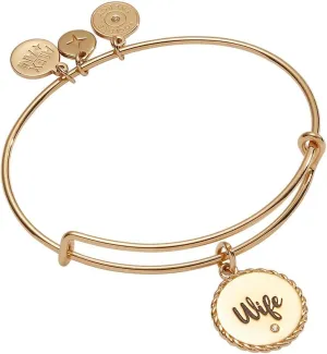 Alex and Ani Wife Charm Bangle
