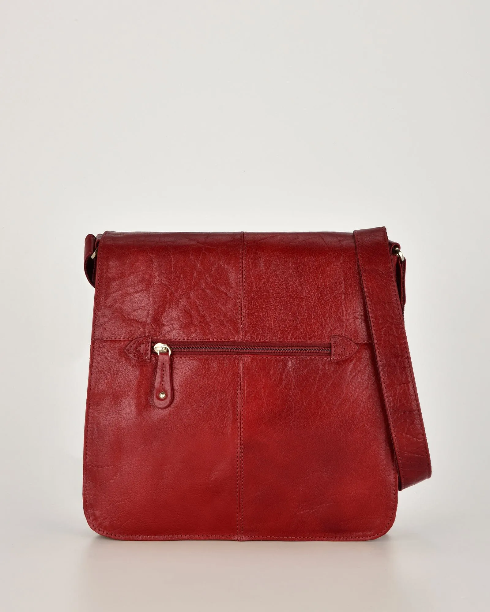 Alex Leather Expandable Satchel (Large)