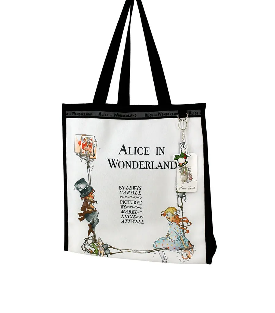 Alice In Wonderland Canvas Multi-Use Tote Bag