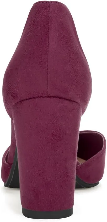 Allegra K Women's Ankle Tie Point Toe Dress Pumps
