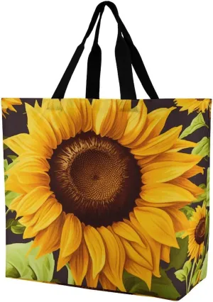 Ancient Egyptian Hieroglyph Tote Bag for Women Reusable Grocery Shoulder Bags Shopping Bag for Travel, Groceries