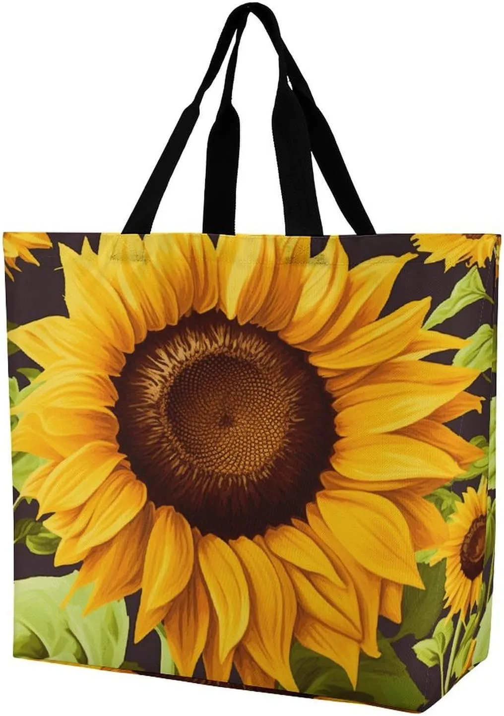 Ancient Egyptian Hieroglyph Tote Bag for Women Reusable Grocery Shoulder Bags Shopping Bag for Travel, Groceries