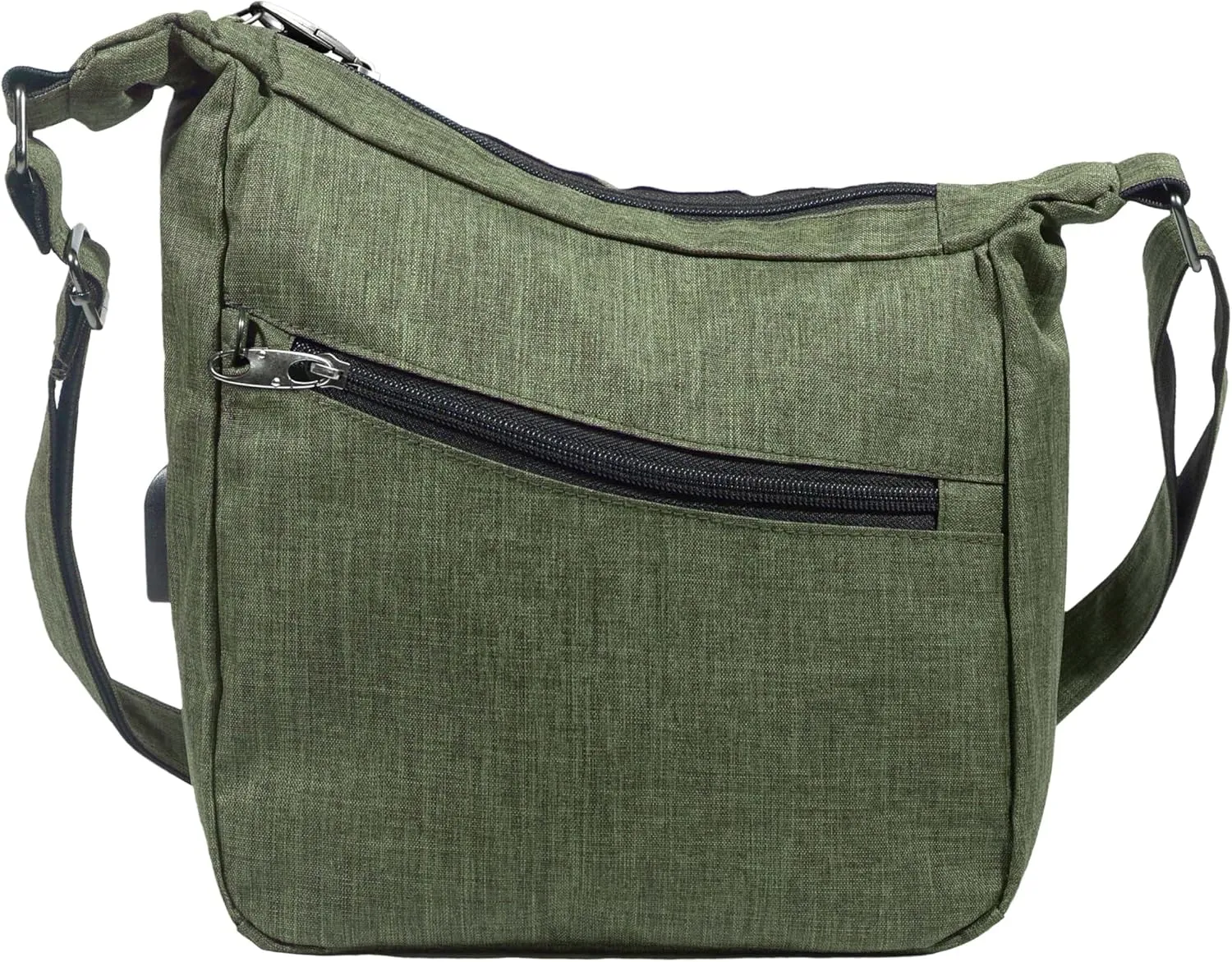 Anti-theft Crossbody Bags for Women - Antitheft Purse with Secure Locking Mechanism for Travel