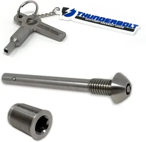Anti-Theft Lock Pin for Box Truck Overhead Roll Up Doors (Without Installation Kit)