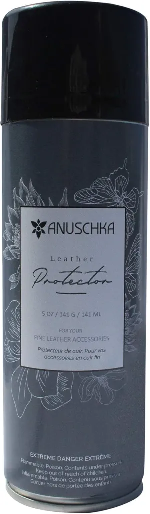 Anuschka Leather Protector for Handbags Jackets and Other fine Leather and Suede Products Black