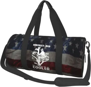Arborist Dad Like A Regular Dad But Cooler Duffel Bag Gym Bag Travel Sports Tote Large Foldable Beach Swim Yoga8