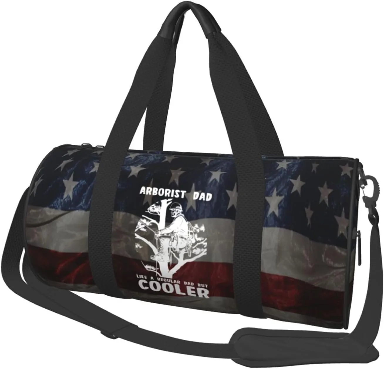 Arborist Dad Like A Regular Dad But Cooler Duffel Bag Gym Bag Travel Sports Tote Large Foldable Beach Swim Yoga8