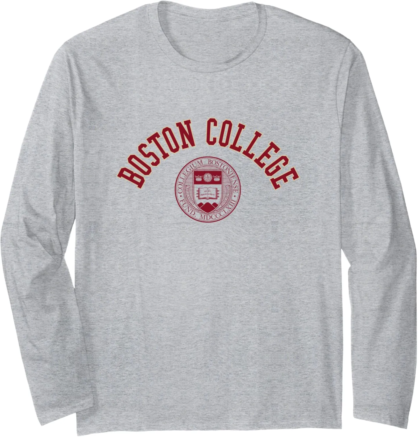 Arch Seal Light Gray Long Sleeve T-Shirt