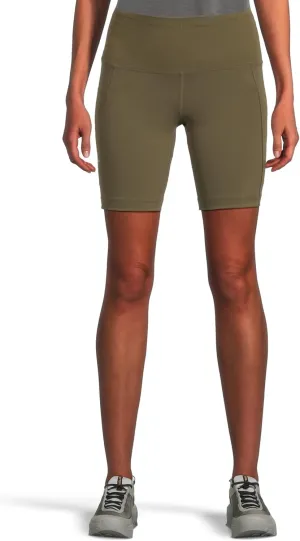 Arc'teryx Essent High-Rise Utility Short 8 Women's | High-Rise 8" Trail Short with Bounce-Free Storage