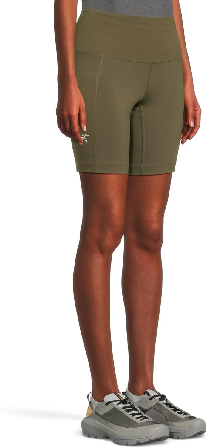 Arc'teryx Essent High-Rise Utility Short 8 Women's | High-Rise 8" Trail Short with Bounce-Free Storage