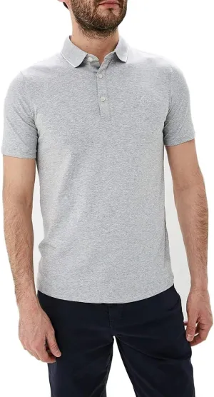 Armani Exchange Men's Short Sleeve Jersey Knit Polo