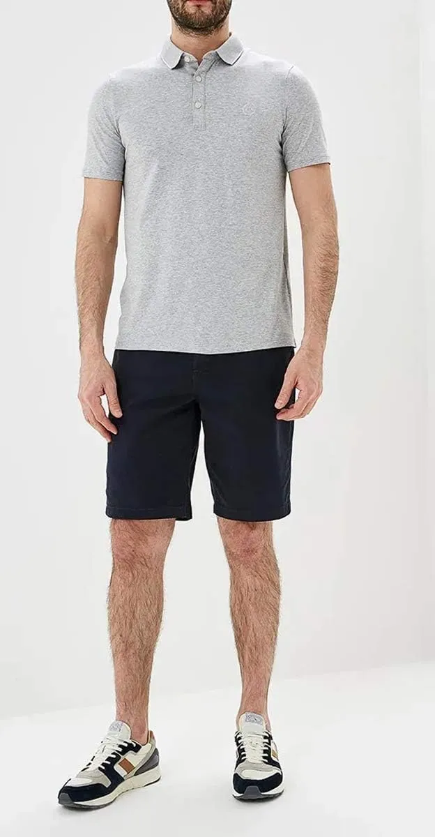 Armani Exchange Men's Short Sleeve Jersey Knit Polo