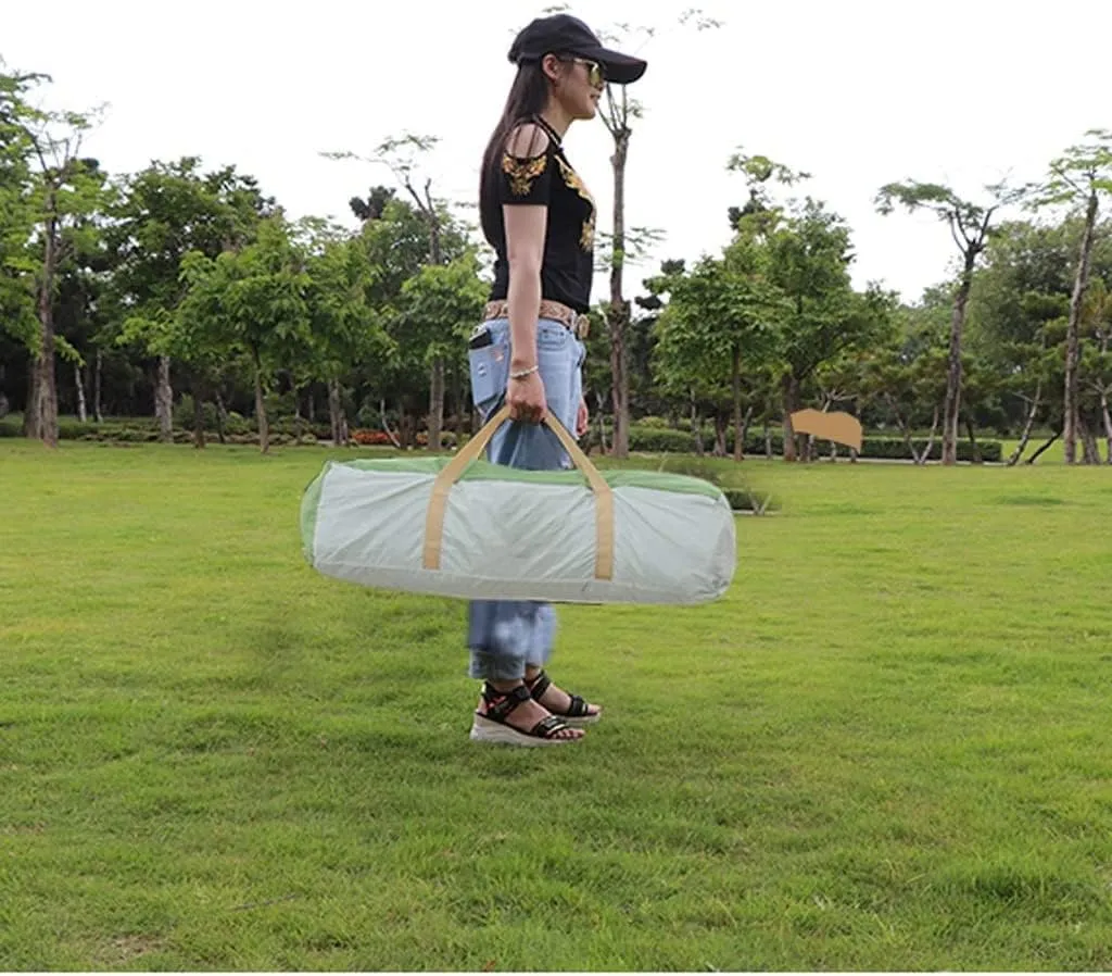 Automatic Pop Up Camping Tent 3-4 Person Rainproof Double Layer Instant Tent for Outdoor Hiking Tents for Camping (Green 280 * 210 * 135CM)