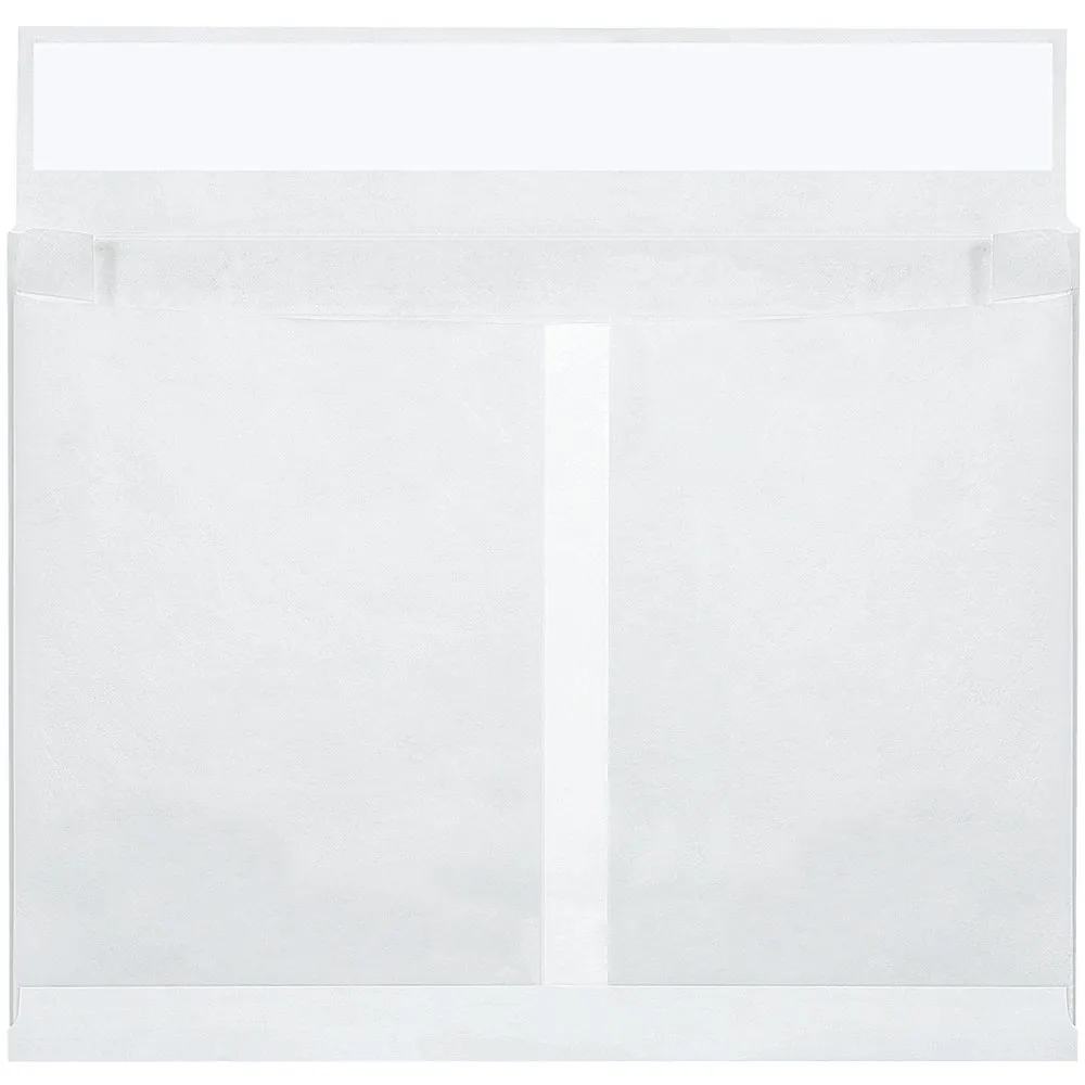 Aviditi Expandable Self-Seal Envelopes, 10" x 13" x 2", White, Side Opening, Tear and Moisture Resistant, for Mailing and Shipping Bulky Documents, Promotional Materials and Brochures, Case of 100