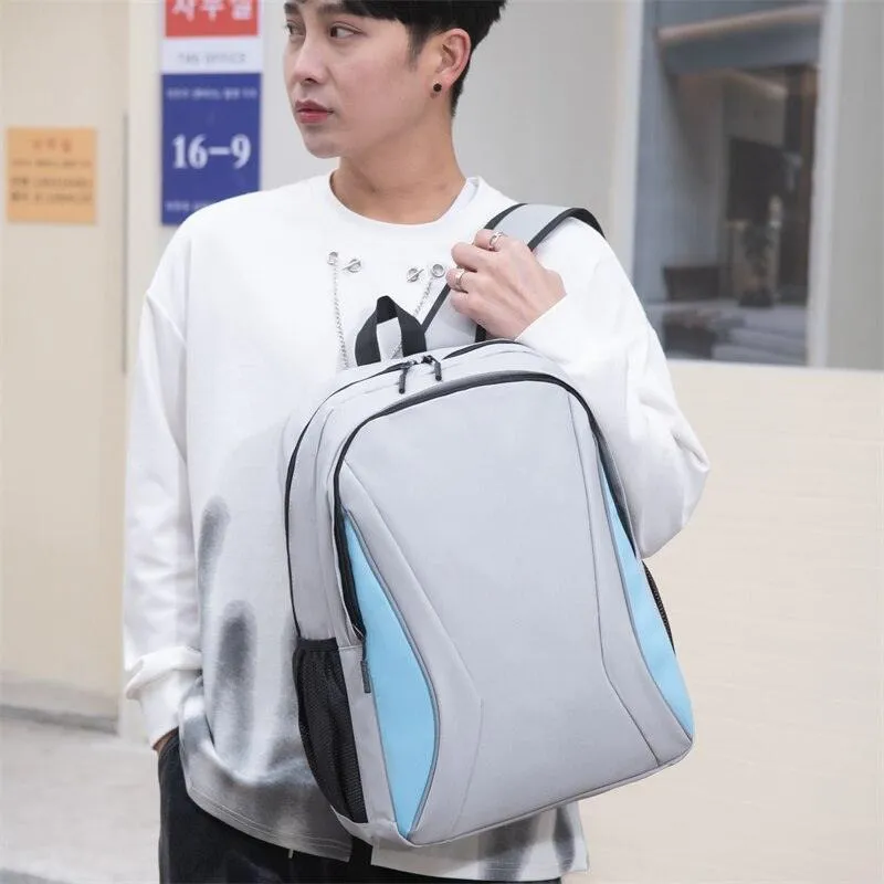 Backpacks For Men Waterproof Oxford Cloth Bag Multifunctional Business