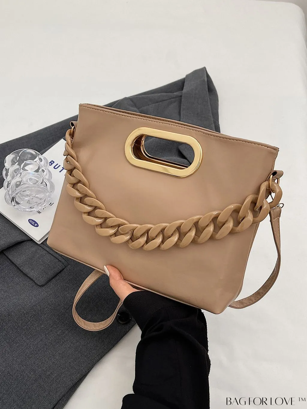 BagForLove - Womens Casual Crossbody Bag: Stylish and Versatile Solid Color Handbag