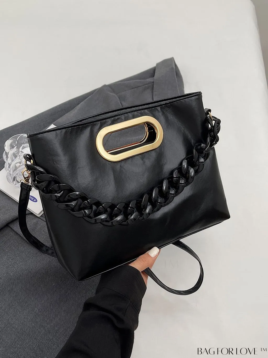 BagForLove - Womens Casual Crossbody Bag: Stylish and Versatile Solid Color Handbag