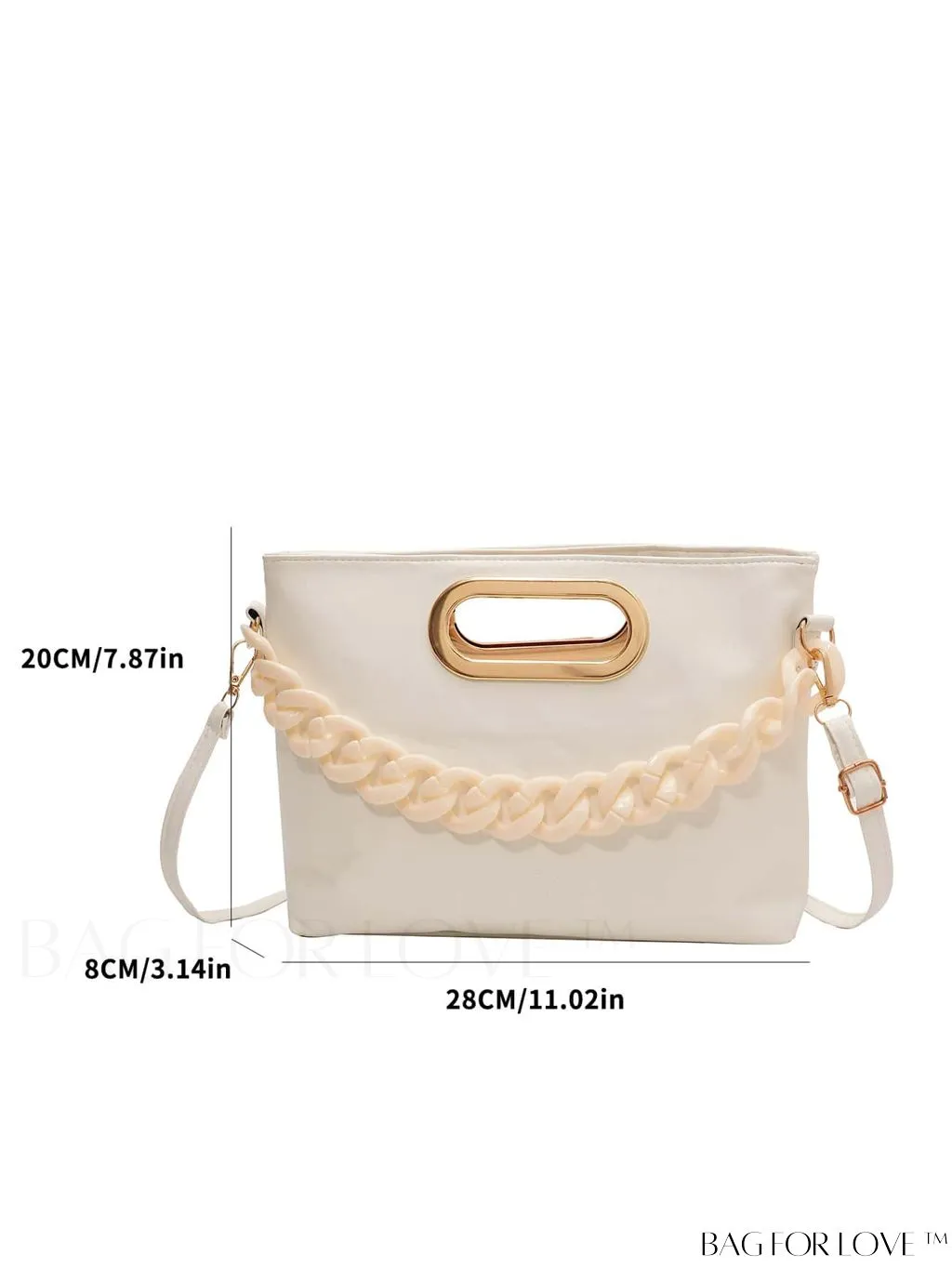 BagForLove - Womens Casual Crossbody Bag: Stylish and Versatile Solid Color Handbag