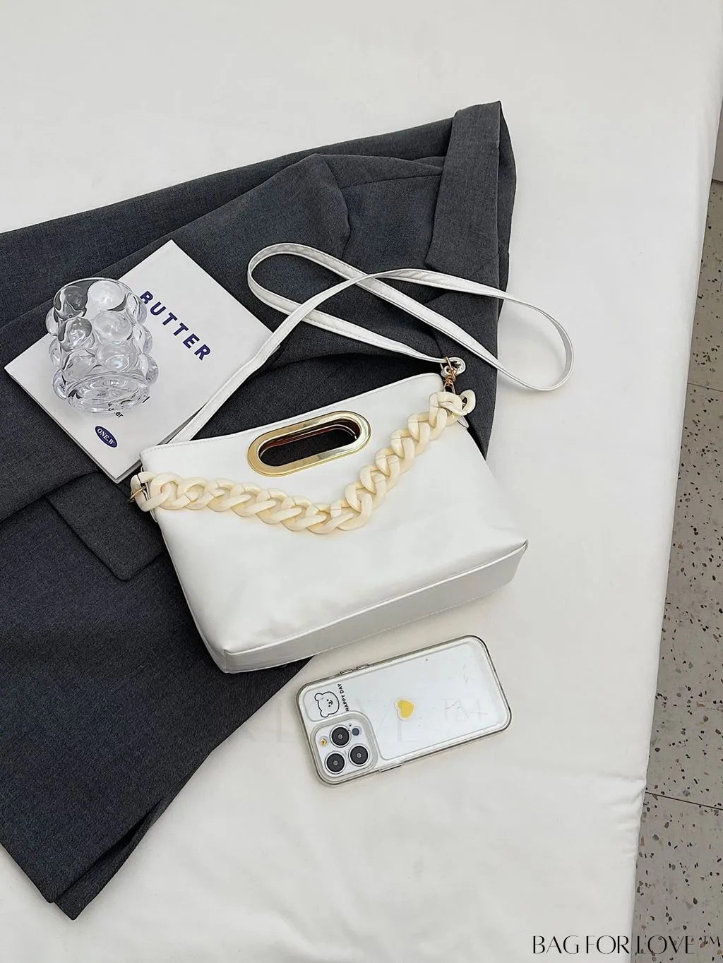 BagForLove - Womens Casual Crossbody Bag: Stylish and Versatile Solid Color Handbag