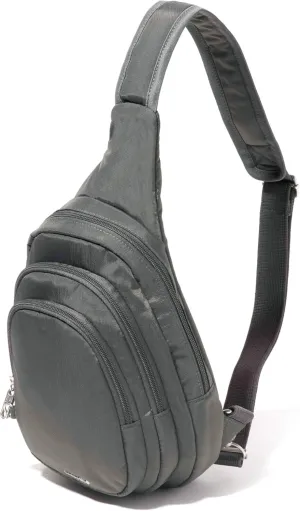 Locking-Leather Travel Satchels