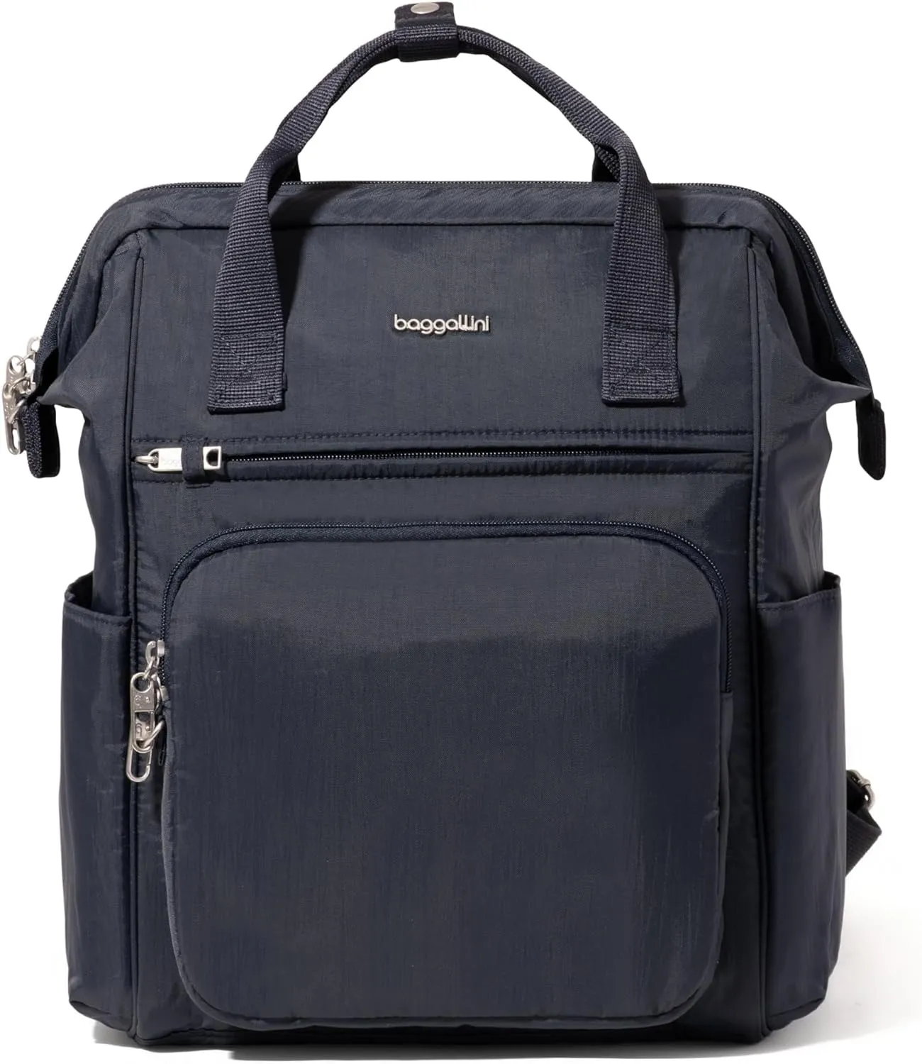 Baggallini Securtex Anti-Theft Windsor Backpack for Travel, Work & Collage, RFID & Locking Zipper, Up to 16" Laptop
