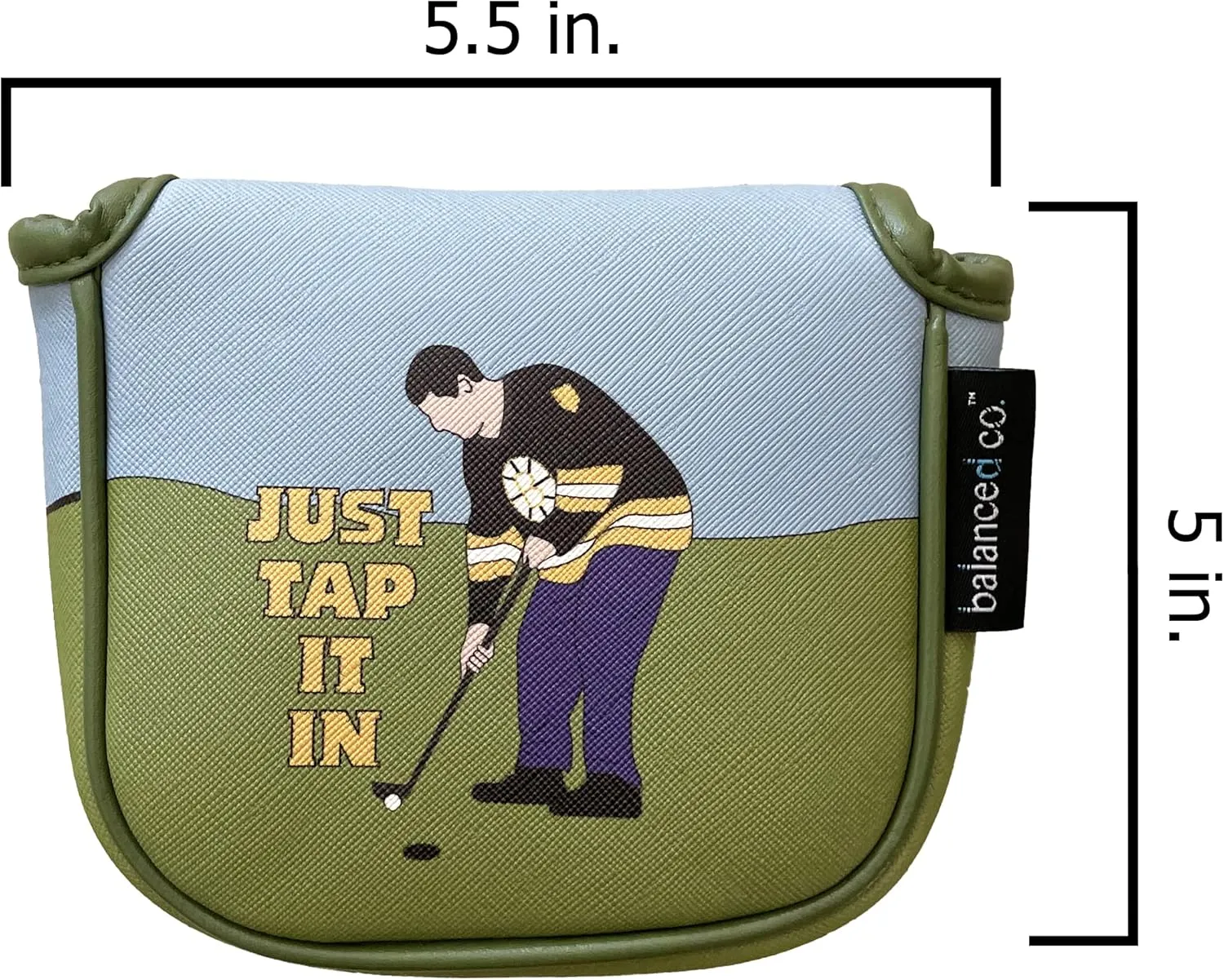Balanced Co. Funny Golf Putter Headcover