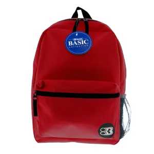 Basic 16" Burgundy Backpack