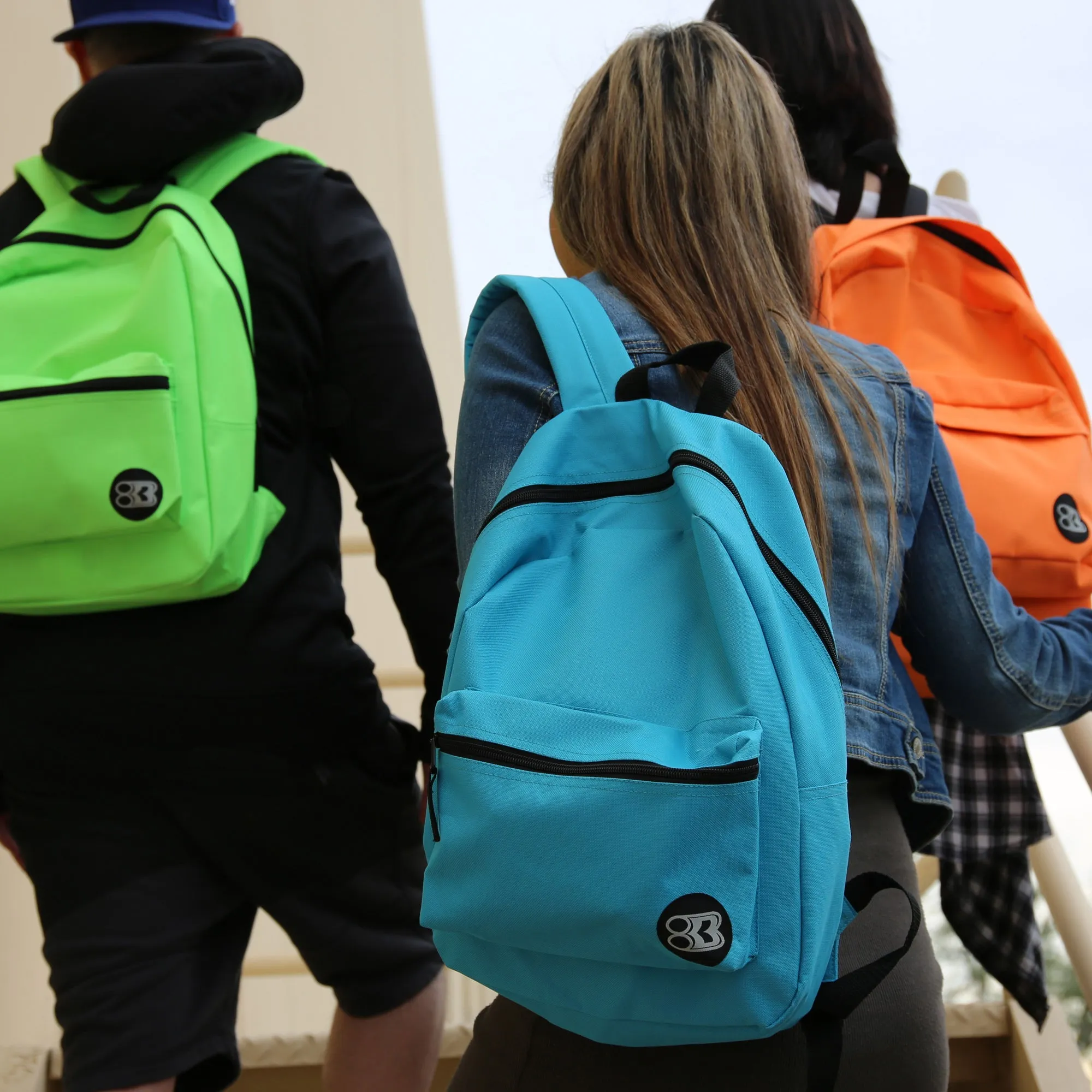 Basic 16" Red Backpack