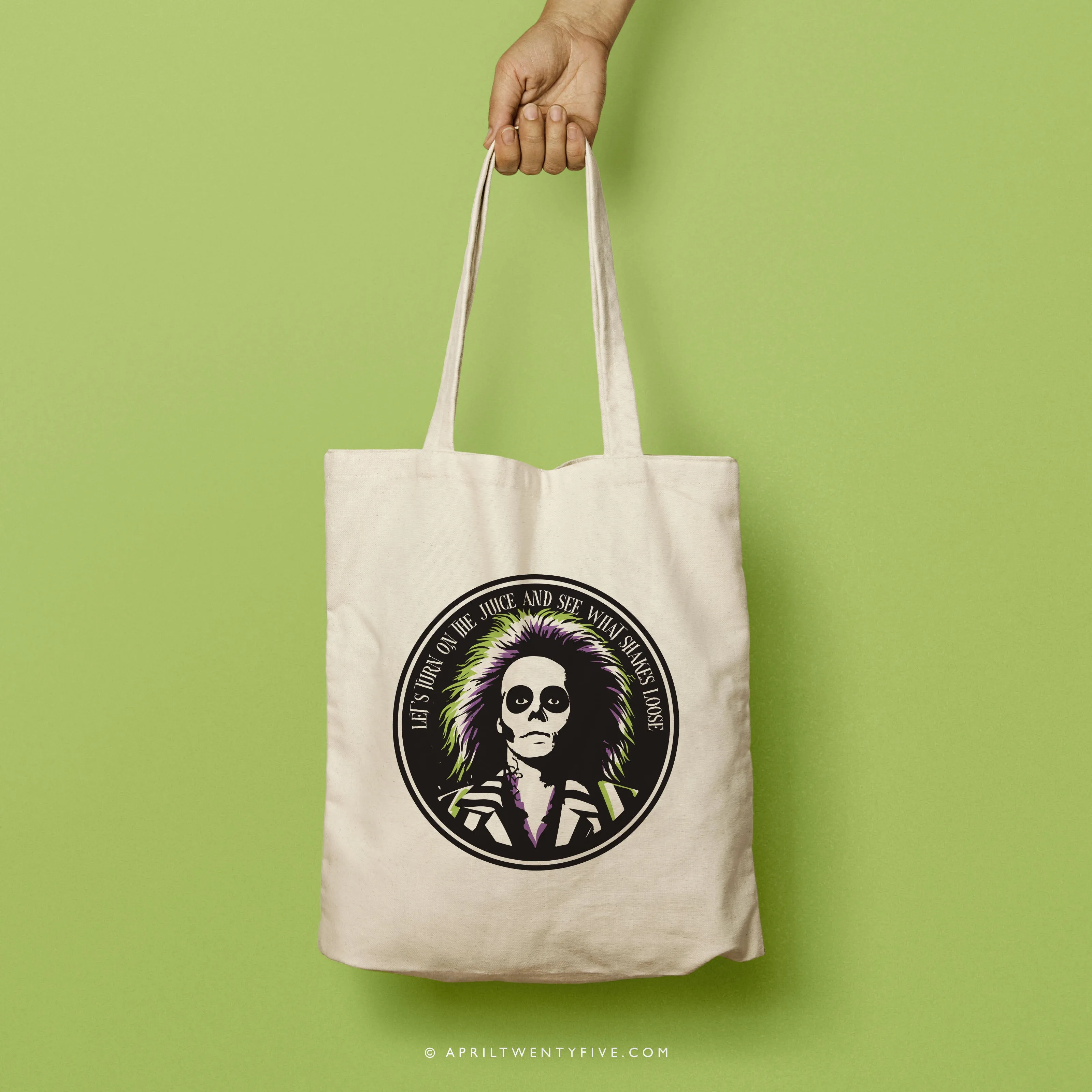 BEETLEJUICE | Movie Canvas Tote
