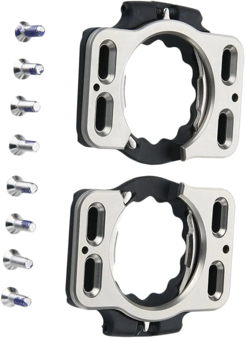 BESPORTBLE Bike Pedal Cleat Mountain Bike Locking Pedals Electronic Lock for Cycling Easy Install/Remove Kit for Performance Enhancement