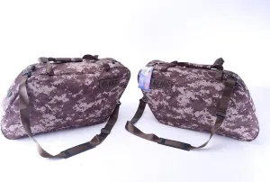 Bestem LGHD-GLIDE-SDL-CAM Camo Hard Saddlebag Side Case Liners for Harley Davidson Glide / Road King, Pair (Camouflage Version) , Black