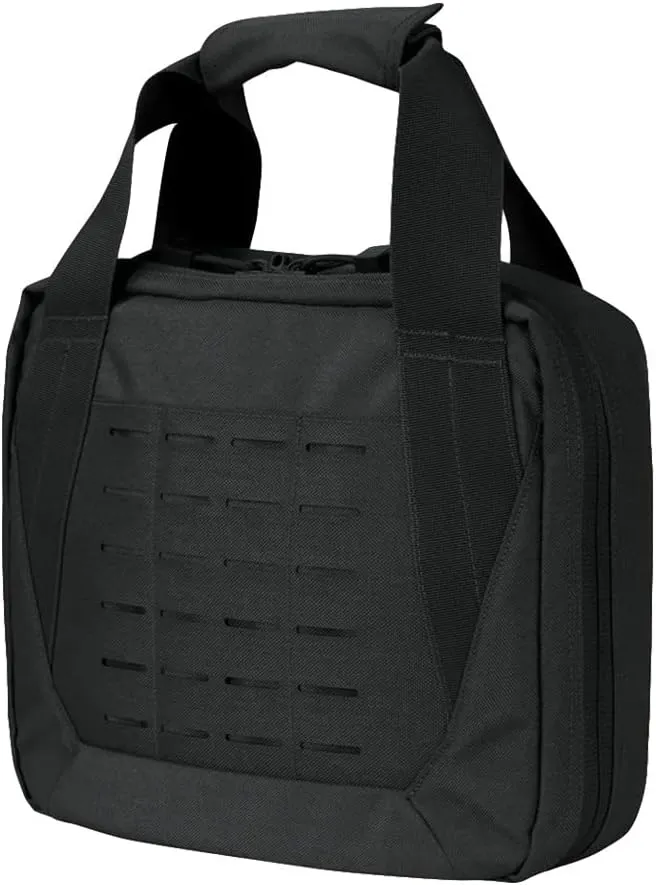 Black LCS Tactical Hunting Weapon Case With Lockable Zipper 10" H x 12" W x 3.5" D